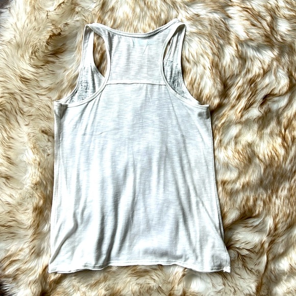 🤍🖤Maurices Graphic White and Black Tank Top - Picture 3 of 6